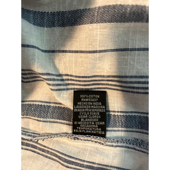 White & blue striped sundress - Picture 6 of 10